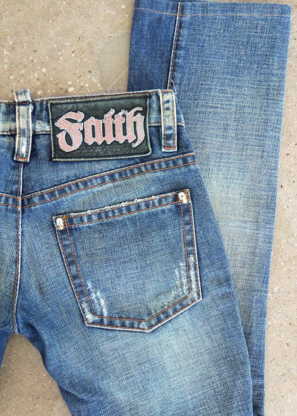 Dsquared2 Skull Skinny Jeans