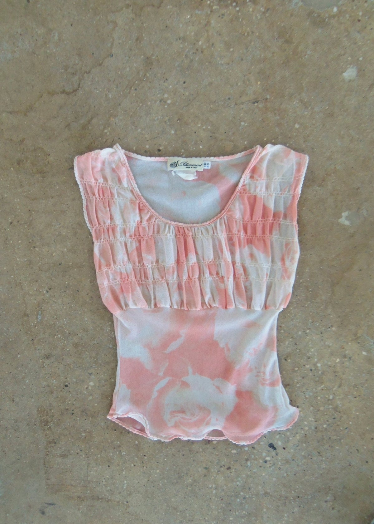 Blumarine Mesh Top