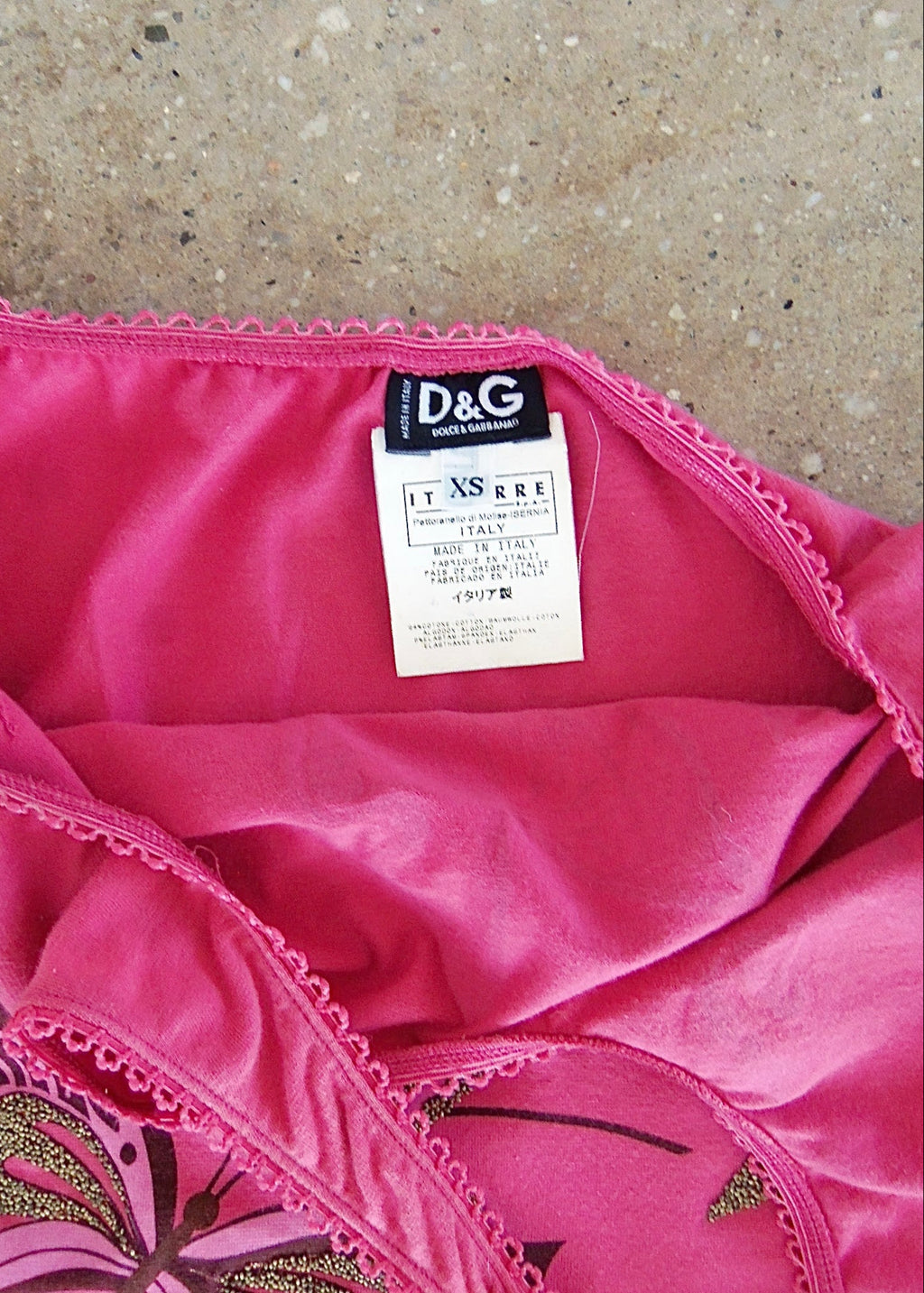 D&G Halter Top
