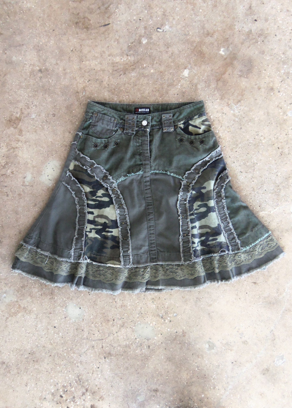 Morgan De Toi Camo Skirt